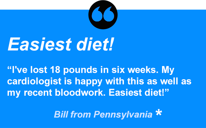 Bill has lost 18 pounds in 6 weeks.