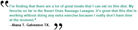 Exercise is healthy but it is not required to lose weight on I Love This Diet.