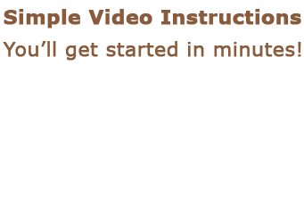 simple instructions for the diet include videos